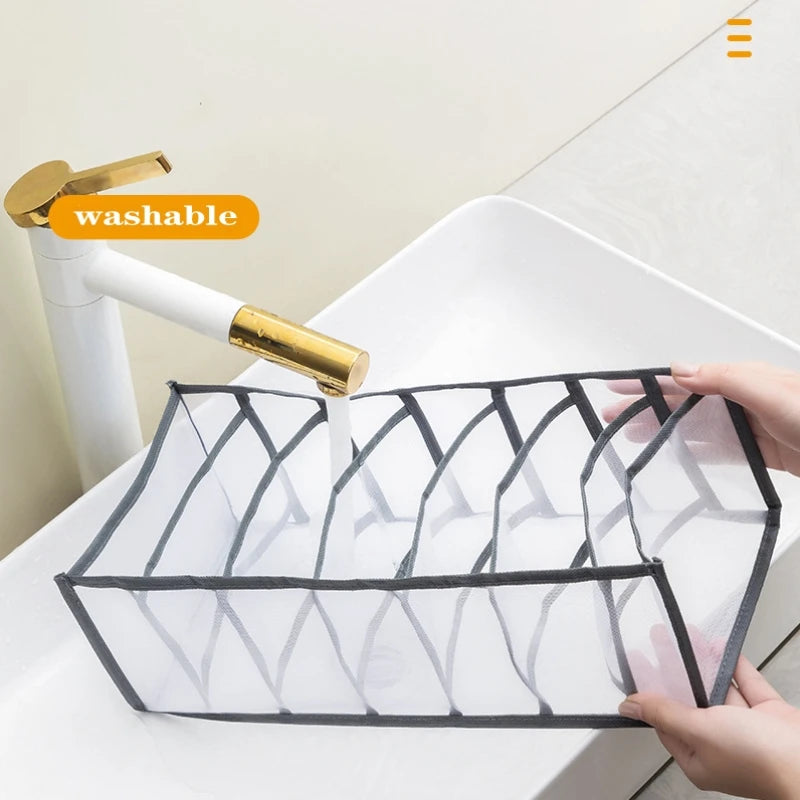 Organisateur culottes chaussettes boîtes de rangement garde-robe pantalons