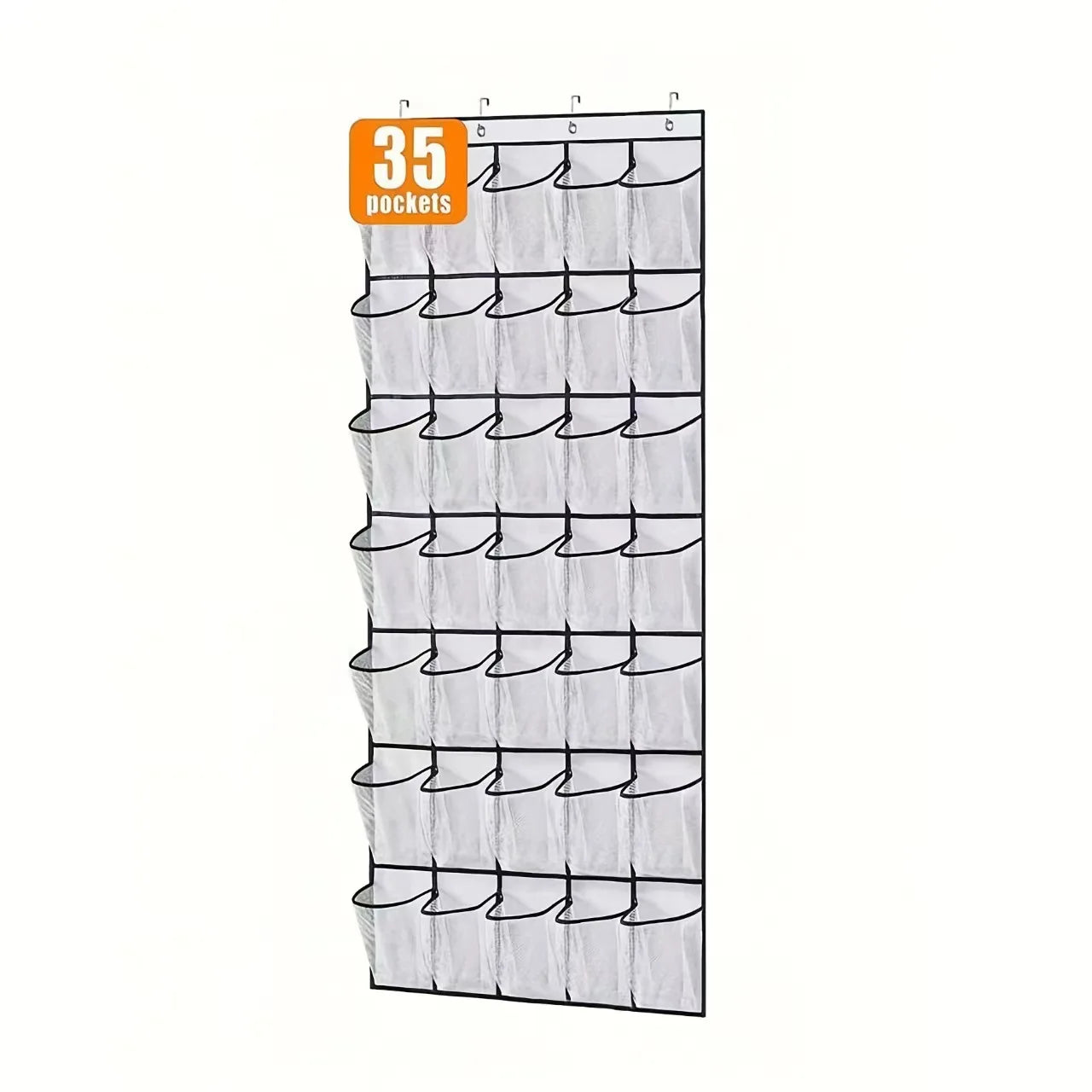 organisateur de chaussures suspendu pour placard, support étagère à chaussures