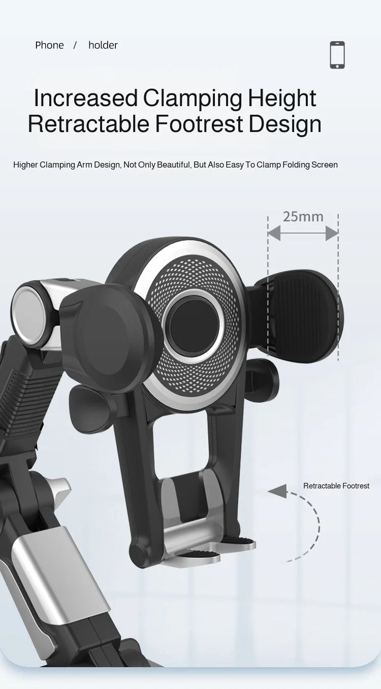 support universel pour téléphone portable de voiture étendu