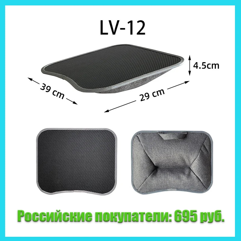 petite table d'oreiller, tapis de souris rigide grand