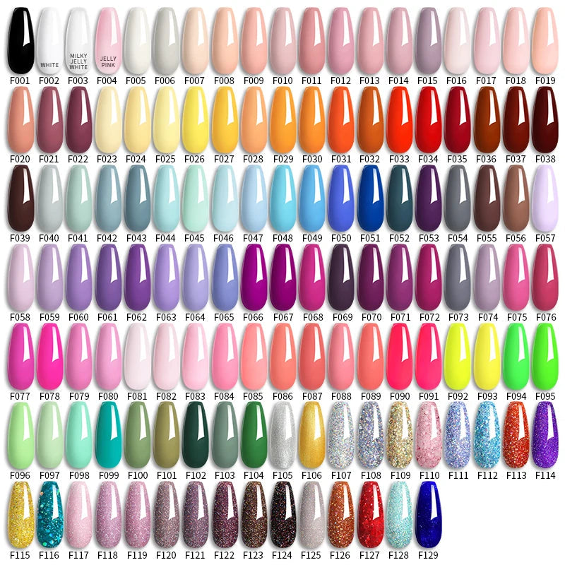 LILYCUTE 6 pièces/ensemble 7ML Gel Belle Chevelure