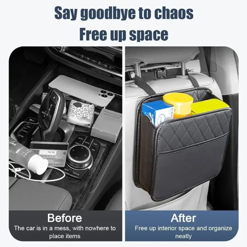 Boîte de rangement multifonctionnelle pour voiture