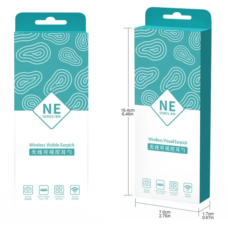 Nettoyeur d'oreille visuel intelligent avec caméra, bâtons d'oreille