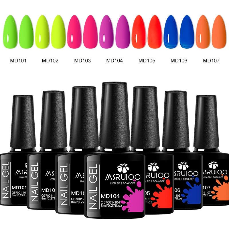 kit complet de vernis gel UV 7 pièces Belle Chevelure