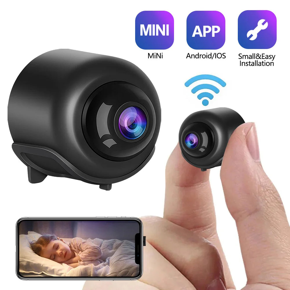 Nouveau Mini caméra 2024 X5 intelligente WiFi Mini caméra maison