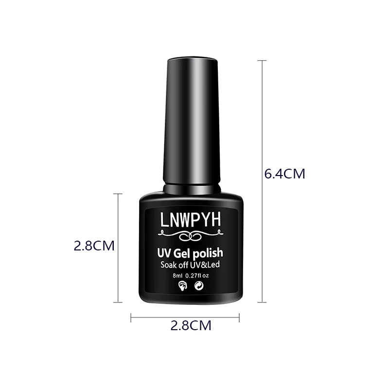 Kit de vernis à ongles Gel avec lampe à ongles LED Semi-Permanent 27 couleurs
