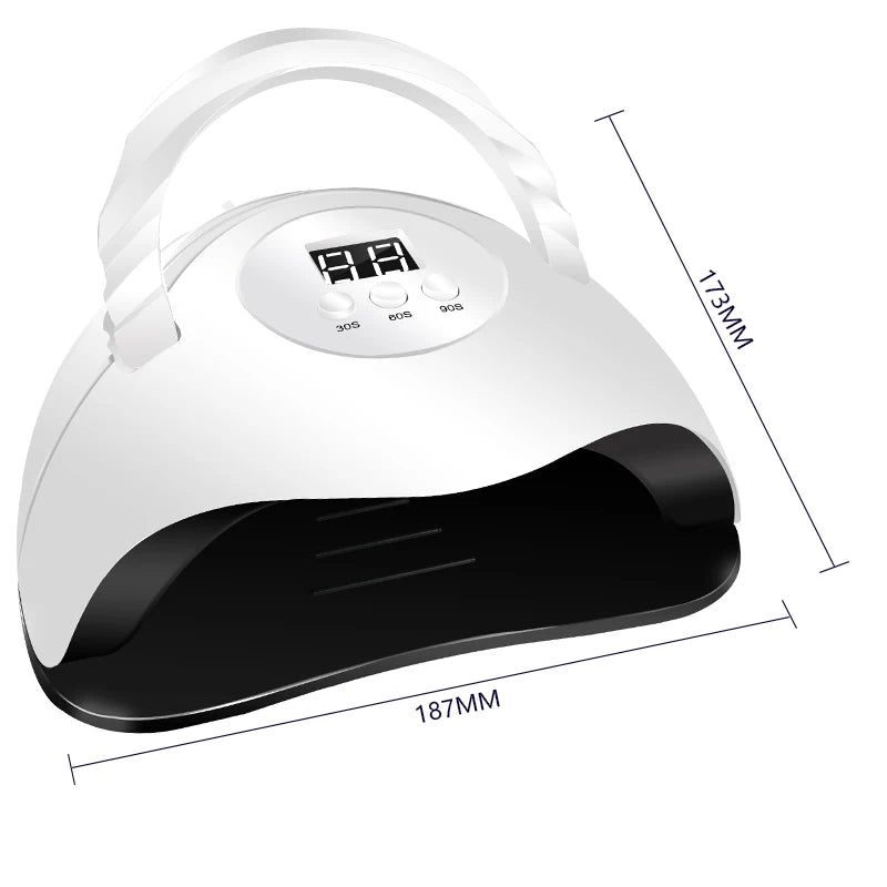 Kit de vernis à ongles Gel avec lampe à ongles LED Semi-Permanent 27 couleurs