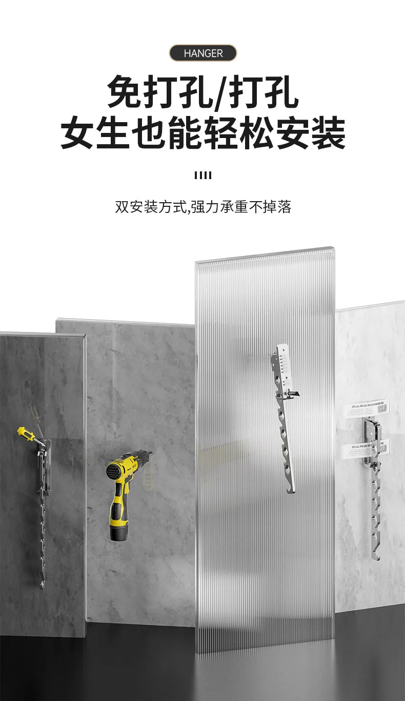 organisateur de vêtements pliable, grand porteur