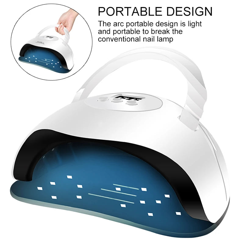 Kit de vernis à ongles Gel avec lampe à ongles LED Semi-Permanent 27 couleurs