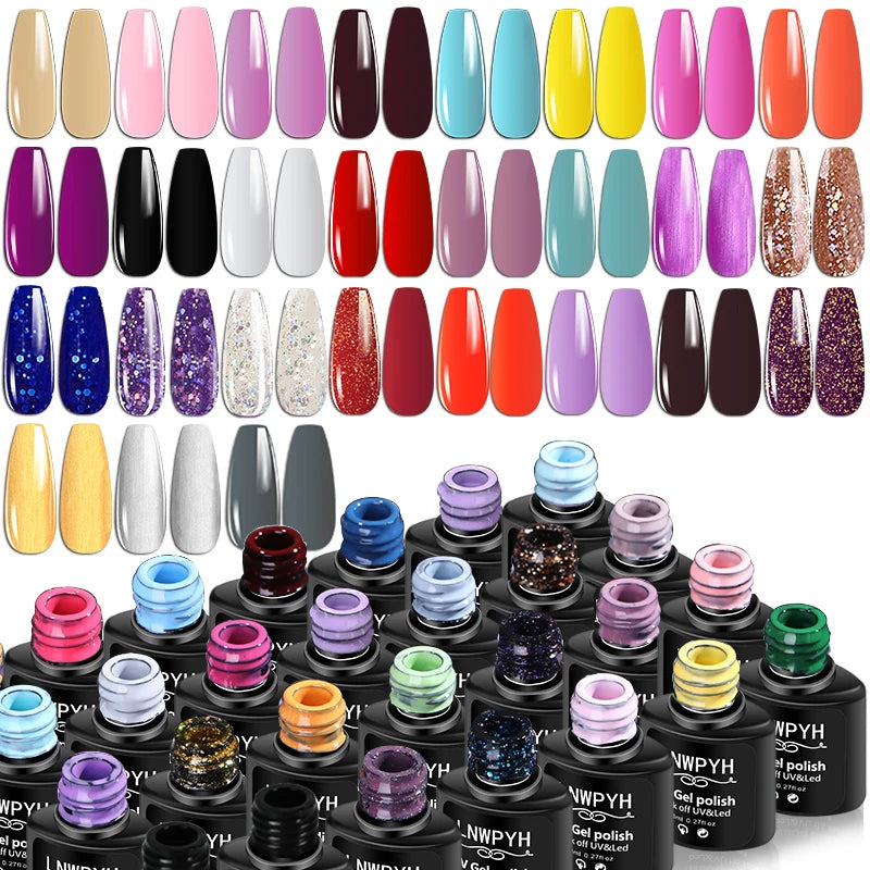 Kit de vernis à ongles en acrylique,
