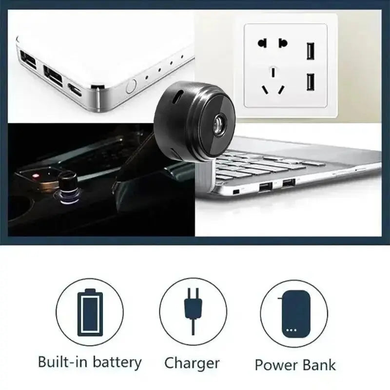 A9 Mini caméra HD intelligente sécurité à domicile IP WiFi