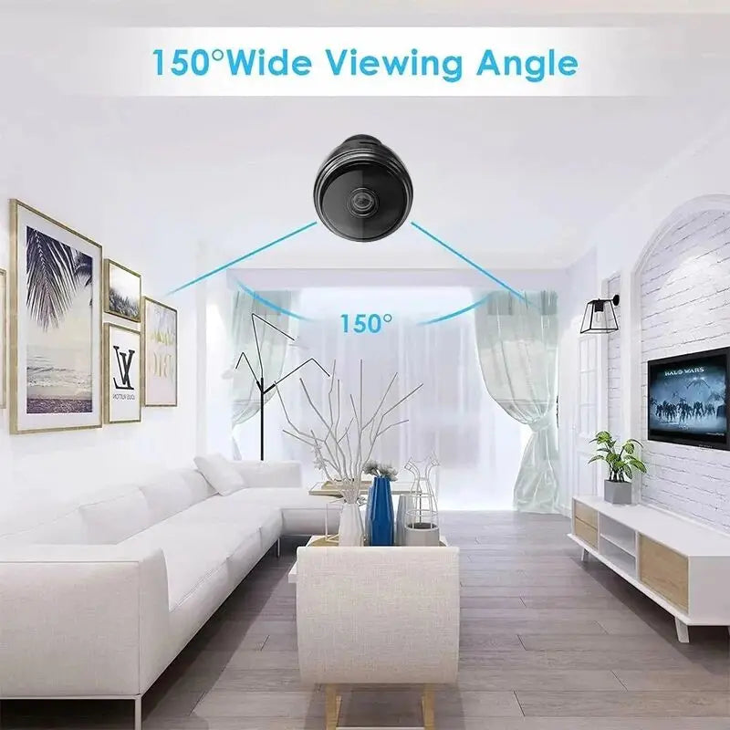 A9 Mini caméra HD intelligente sécurité à domicile IP WiFi