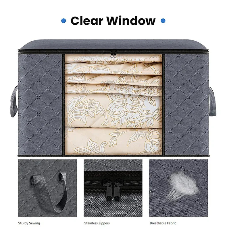 Sac de Rangement Pliable de Grande Capacité pour Vêtements