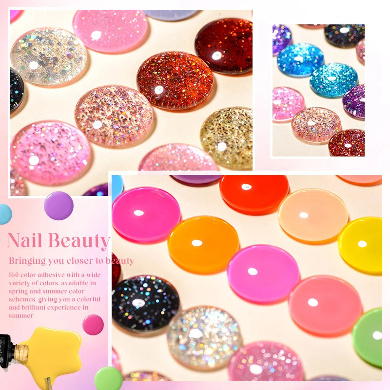 kit complet de vernis gel UV 7 pièces Belle Chevelure