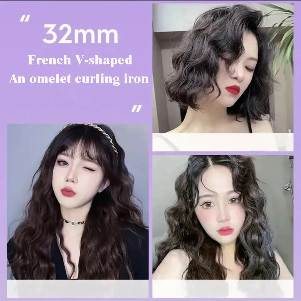 Fer à friser électrique à ondes profondes