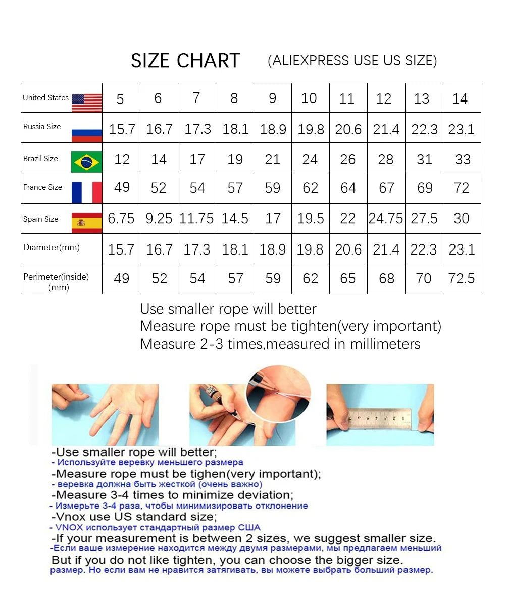 Bague de fiançailles en acier inoxydable pour femmes et hommes