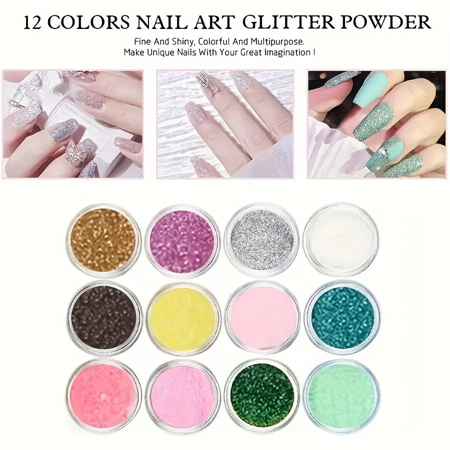 Kit d'ongles en acrylique Belle Chevelure
