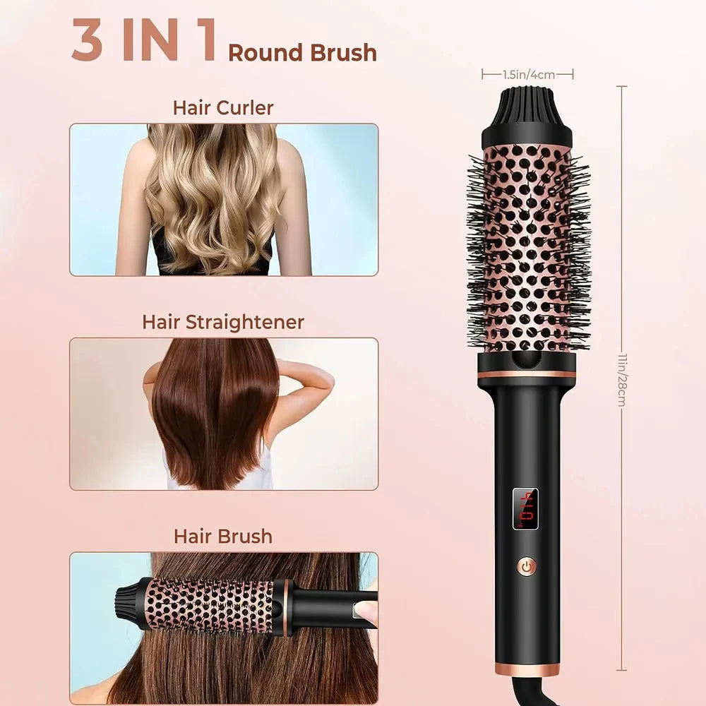 Fer à Lisser 3-en-1 – Lissage, boucles & volume Belle Chevelure