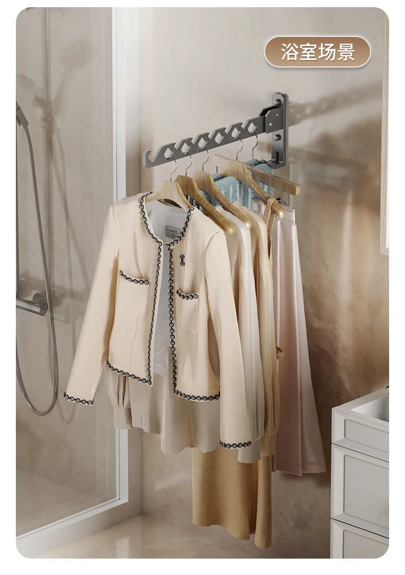 organisateur de vêtements pliable, grand porteur