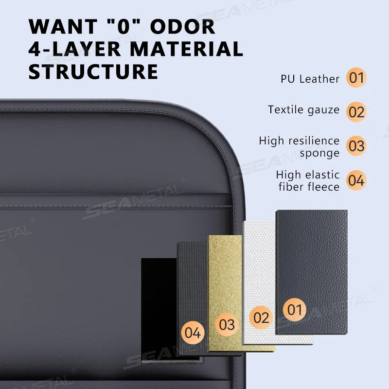 Sac de rangement étanche pour siège arrière de voiture