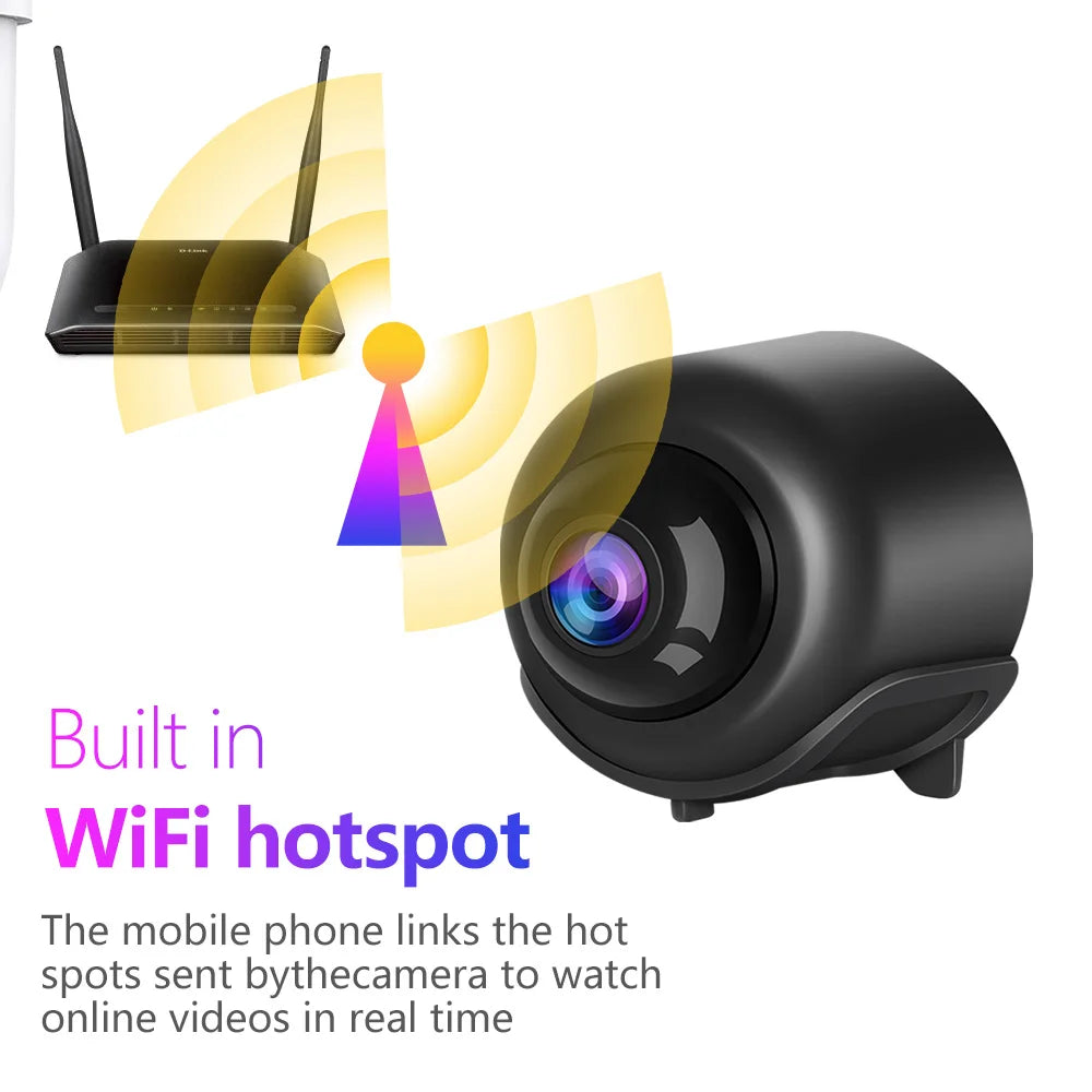 Nouveau Mini caméra 2024 X5 intelligente WiFi Mini caméra maison