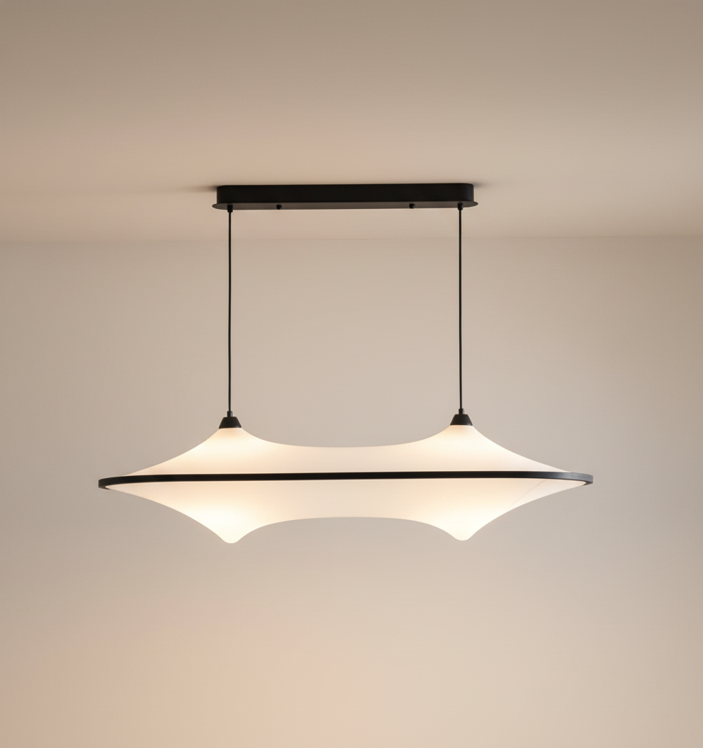 AstroLume Iron Pendant Light With Sleek Minimalist Design