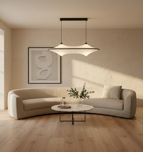 AstroLume Iron Pendant Light With Sleek Minimalist Design