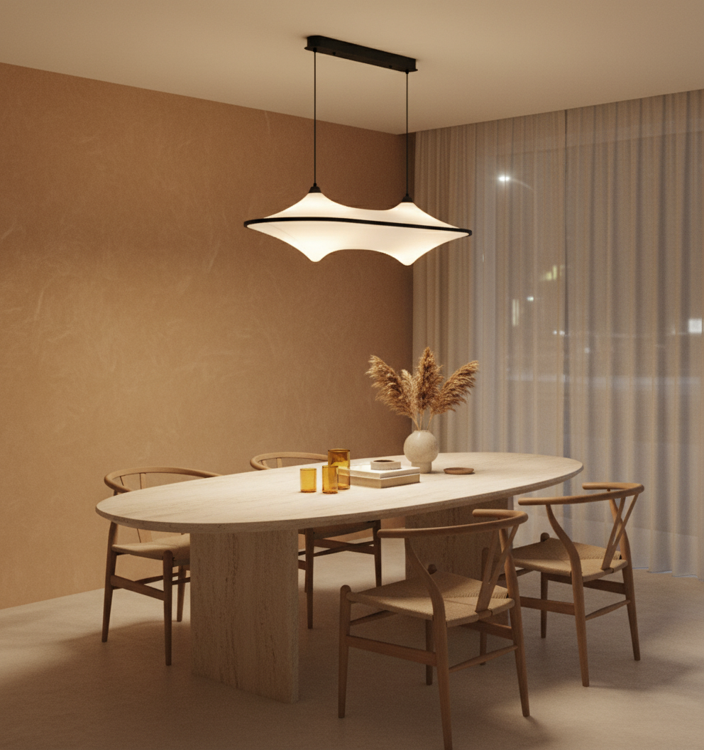 AstroLume Iron Pendant Light With Sleek Minimalist Design