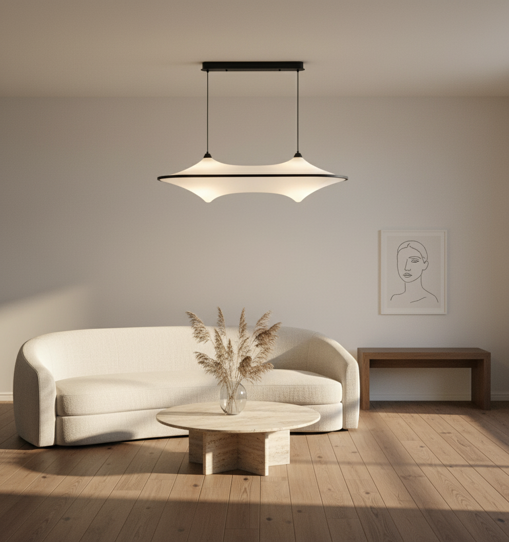 AstroLume Iron Pendant Light With Sleek Minimalist Design