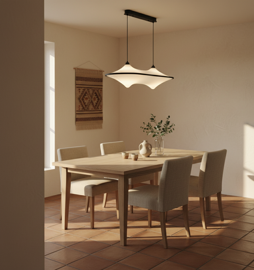 AstroLume Iron Pendant Light With Sleek Minimalist Design