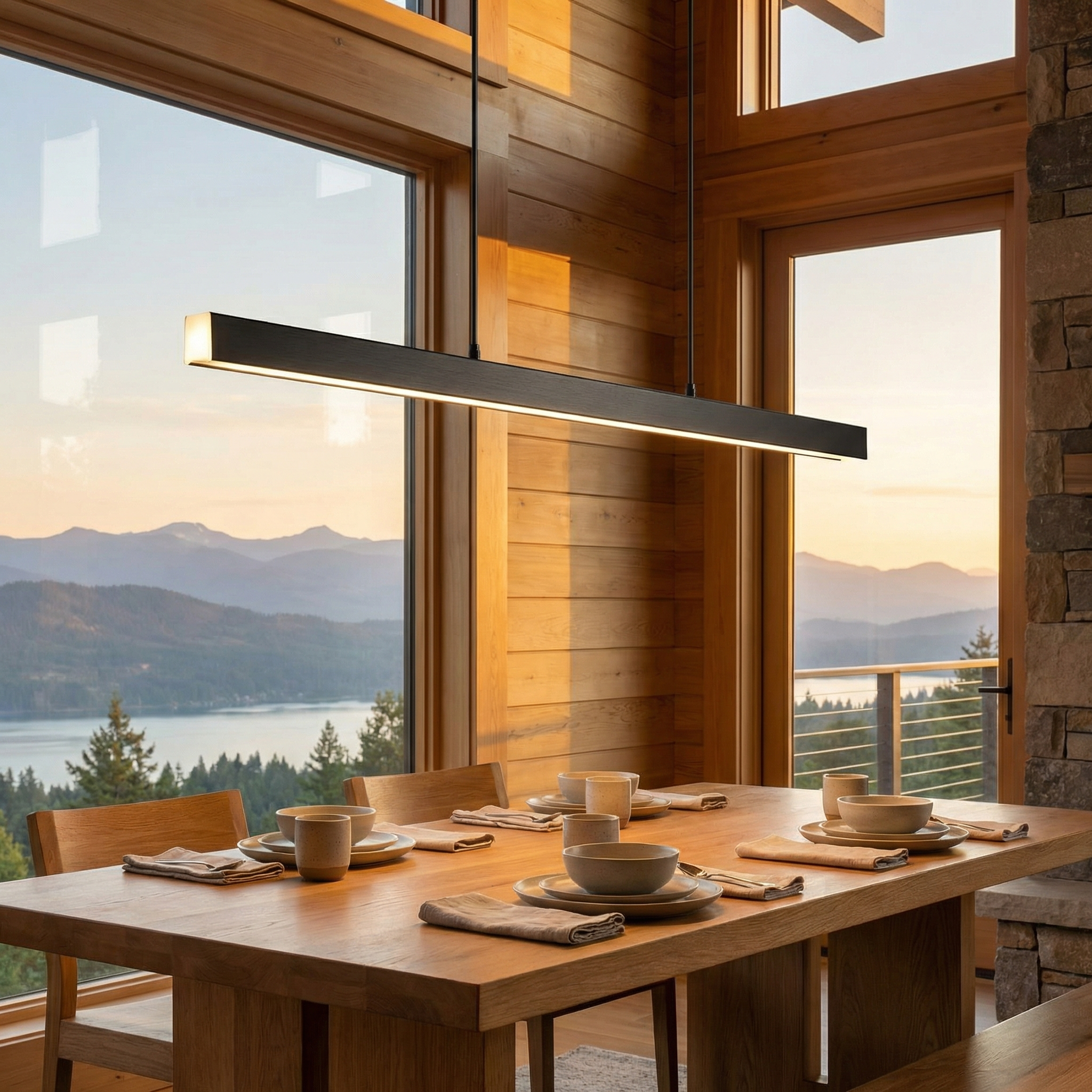 Asteria Dimmable Pendant Light For Kitchen Spaces At Home
