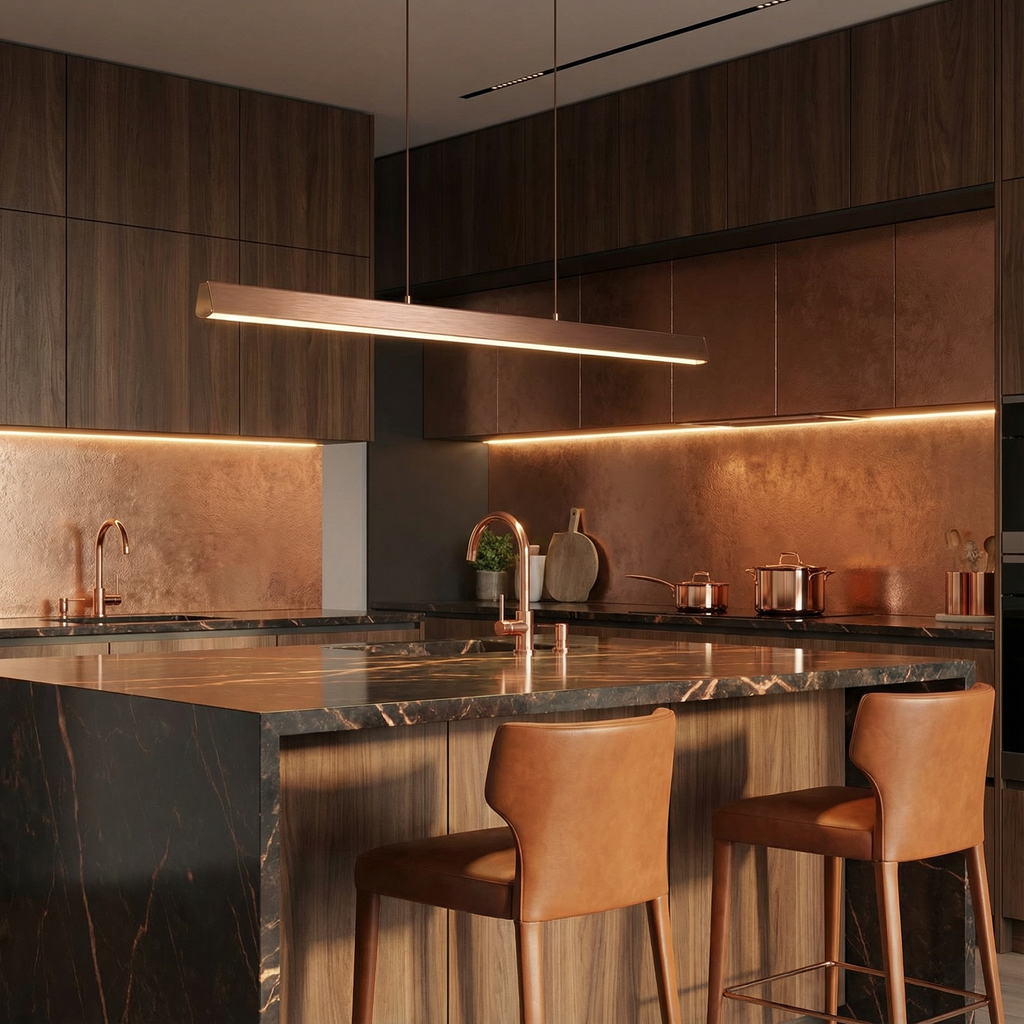 Asteria Dimmable Pendant Light For Kitchen Spaces At Home