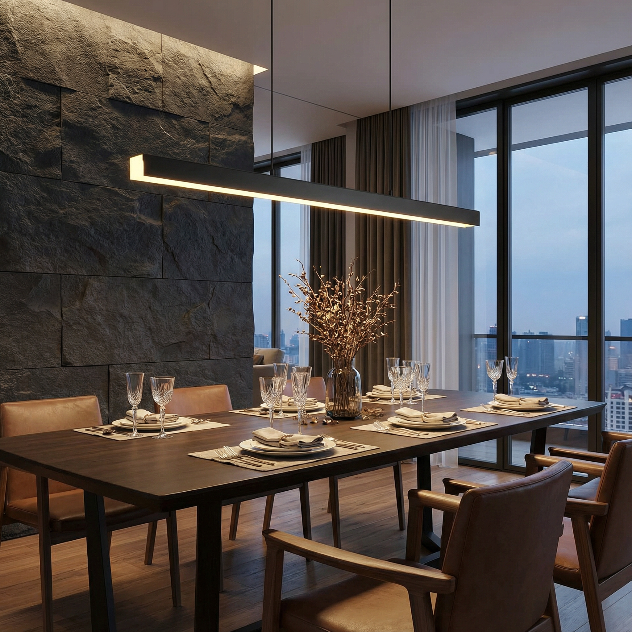 Asteria Dimmable Pendant Light For Kitchen Spaces At Home